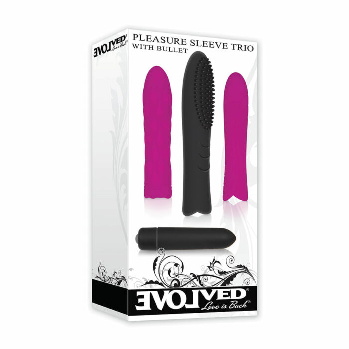 sexcomercio.com bala vibradora y fundas pleasure sleeve trio 2